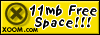 11MB Free host space
for you